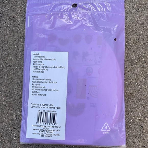 Creatology Craft Kits Set of 3 Foam Ornaments Space Sensory Keychain - Picture 2 of 7